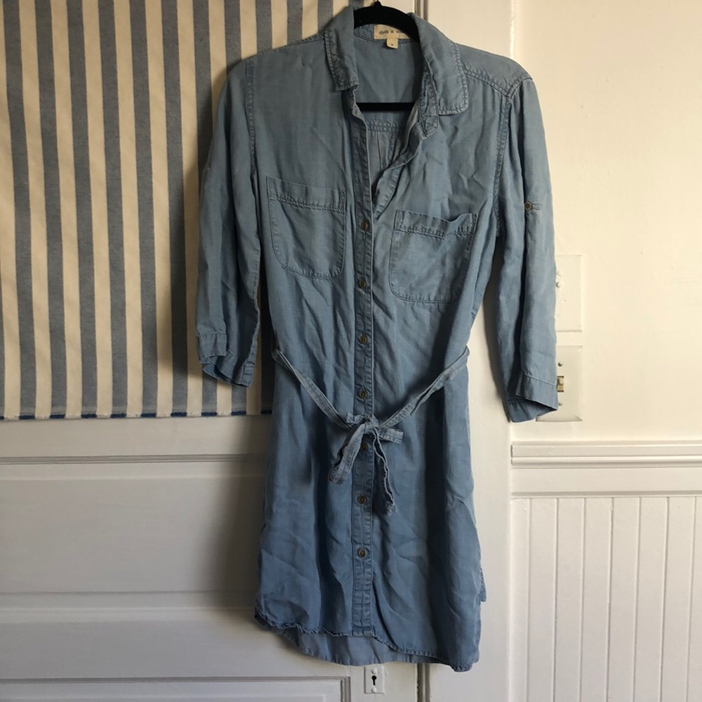 Soft Chambray Dress